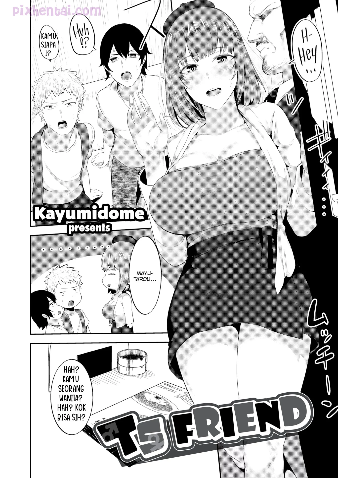 Komik hentai xxx manga sex bokep Ts Friend Teman Mabar Game ku ternyata Cewek Sexy 2